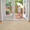 Unyqoos® Absorberende en Antislip Deurmat voor Binnengebruik met Elegant Ontwerp 44 x 75 cm