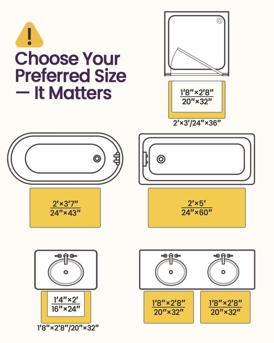 550x687-321.jpg Unyqoos® Extra zachte en absorberende badmat voor badkamer en douche, wasbaar, beige