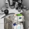 550x687-333.jpg Unyqoos® Multifunctionele Transparante Organizer Met Schuiflade Voor Keuken, Badkamer En Slaapkamer, 2 Stuks
