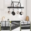 550x687-352.jpg Unyqoos® Ruimtebesparend hangend keukenkastrek met 12 haken voor georganiseerde keuken
