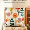 Unyqoos® Stijlvolle kussensloop met geborduurde bloemen voor zomerse inrichting