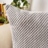 550x687-384.jpg Unyqoos® Set van 2 Grijze Corduroy Kussenslopen met Verborgen Ritssluiting 50x50 cm