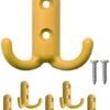 550x687-390.jpg Unyqoos® Set van vijf kleurrijke dubbele haken voor kinderkamers en kleuterscholen