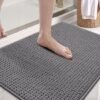550x687-98.jpg Unyqoos® Zachte en absorberende badmat in grijs voor badkamer comfort en veiligheid