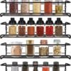 Unyqoos® Metalen hangend kruidenrek voor muurmontage zonder boren in moderne stijl