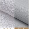 Unyqoos® Extra zachte witte badkamermat met antislip en hoge waterabsorptie