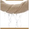 Unyqoos® Beige wasbare badmat met antislip voor badkamer en douche