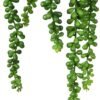 Unyqoos® Levensechte kunstvetplant als wanddecoratie voor binnen en buiten groente, 35 cm