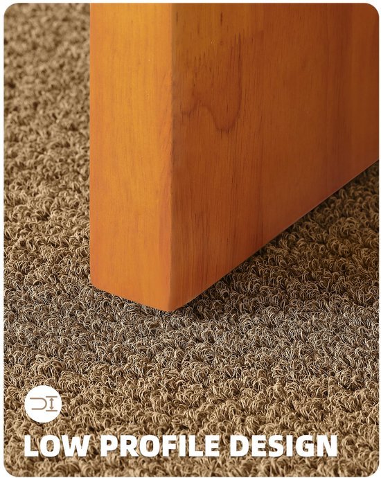 Unyqoos® antislip deurmat voor binnen en buiten, wasbaar en absorberend