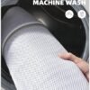 Unyqoos® Zachte Microvezel Badmat met Antislip en Hoge Waterabsorptie voor Badkamer, 40 x 60 cm, Lichtgrijs
