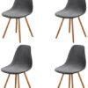 550x691-34.jpg Unyqoos® Set van 4 elegante grijze fluwelen stoelhoezen voor een stijlvolle eetkamer