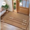 Unyqoos® antislip deurmat voor binnen en buiten, wasbaar en absorberend
