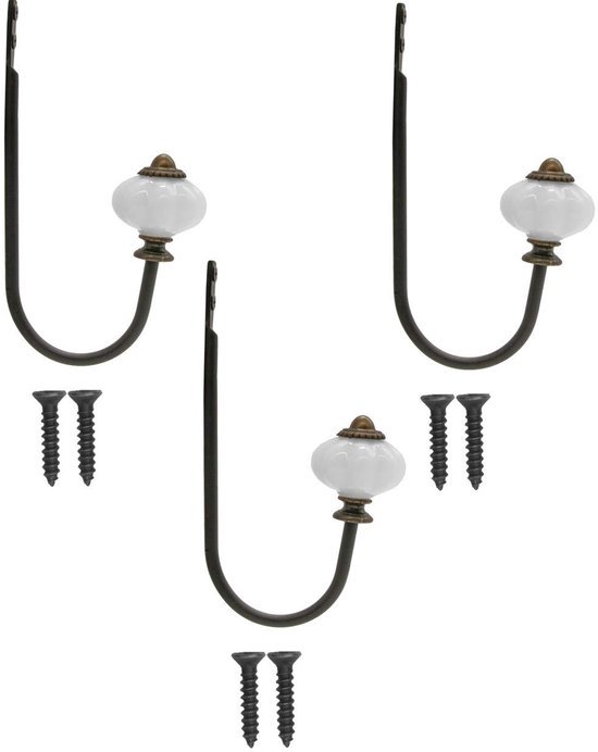 550x692-19.jpg Unyqoos® Set van 3 stijlvolle wandhaken met ontwerp voor diverse toepassingen