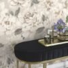 Unyqoos® Romantisch bloemenbehang in pastelkleuren voor elke ruimte in huis