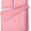 Unyqoos® Zacht Roze Beddengoed Set van Microvezel met Ritssluiting voor Tweepersoonsbed