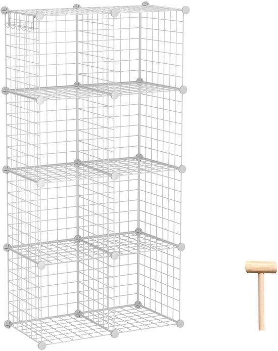 Unyqoos® Modulair opbergrek voor veelzijdige organisatie in huis en kantoor