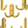 550x694-6.jpg Unyqoos® Set van vijf kleurrijke dubbele haken voor kinderkamers en kleuterscholen