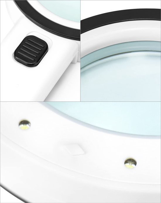 Unyqoos® Handloep met Verlichting voor Nauwkeurig Lezen en Detailinspectie