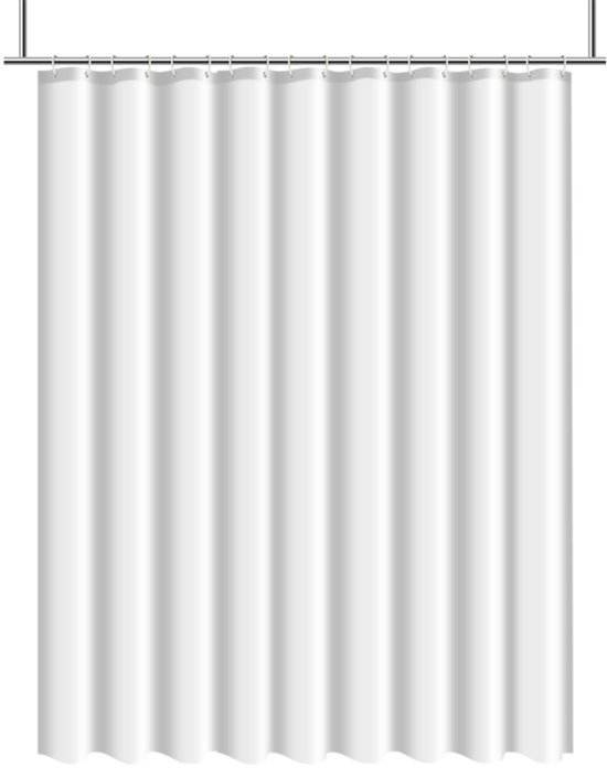 550x696-6.jpg Unyqoos® Waterdicht en Antischimmel Douchegordijn van Textiel met Haken voor Badkamer