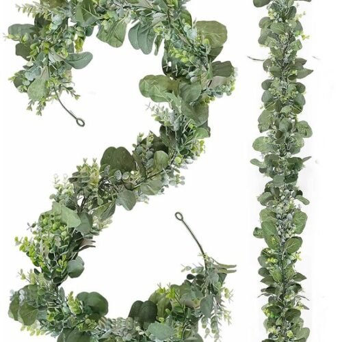 550x696-7.jpg Unyqoos® Set van twee realistische groene slingers voor veelzijdige decoratie