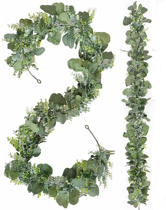 550x696-7.jpg Unyqoos® Set van twee realistische groene slingers voor veelzijdige decoratie