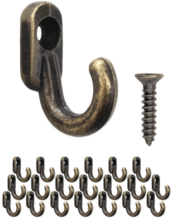 550x698-21.jpg Unyqoos® Set van 20 decoratieve mini haken voor creatieve interieurprojecten