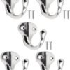 550x699-12.jpg Unyqoos® Set van vijf zilverkleurige wandhaken met klassiek design en afwerking