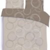 550x701-11.jpg Unyqoos® Omkeerbaar katoenen dekbedovertrek met kussenslopen in taupe kleur