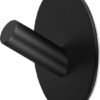 550x702-15.jpg Unyqoos® Vierdelige set ronde zwarte wandhaken voor badkamer en keuken zonder boren