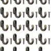 550x702-17.jpg Unyqoos® Set van 20 decoratieve mini haken voor creatieve interieurprojecten
