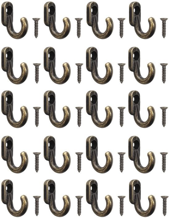 550x702-17.jpg Unyqoos® Set van 20 decoratieve mini haken voor creatieve interieurprojecten