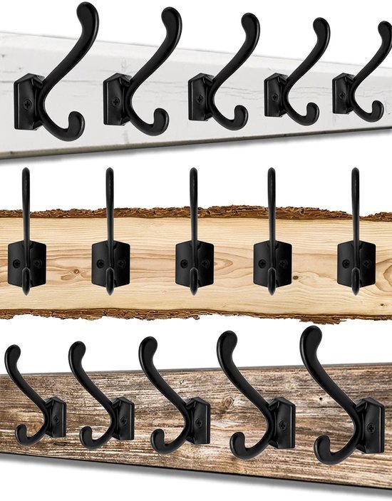 550x703-16.jpg Unyqoos® Set van vijf stevige ijzeren haken voor veelzijdig gebruik in huis