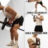Unyqoos® Veelzijdige Tricep Pulldown Accessoires voor Thuis Fitness Kabelsystemen