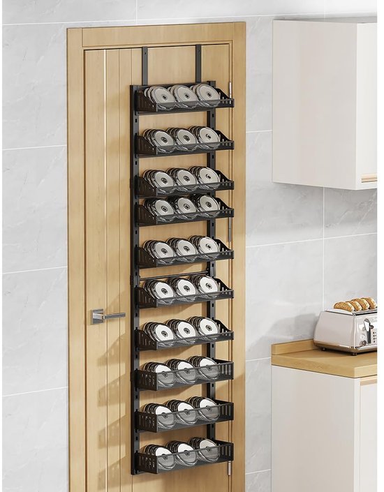 550x705-13.jpg Unyqoos® Ruim en Verstelbaar Deurrek voor Badkamer en Keuken Organisatie