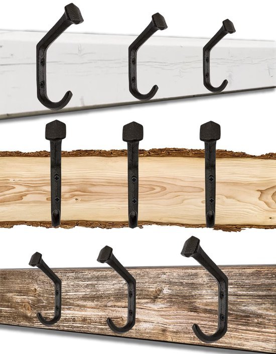 550x705-21.jpg Unyqoos® Set van drie robuuste zwarte garderobehaken met rustieke charme