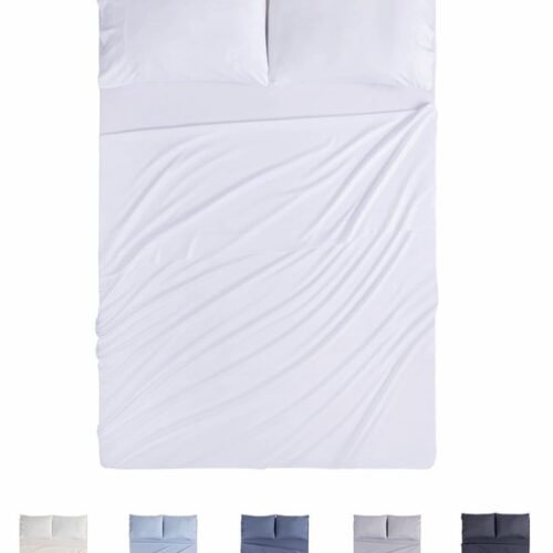 550x705-5.jpg Unyqoos® Vierdelige beddengoedset met hoeslaken en twee kussenslopen