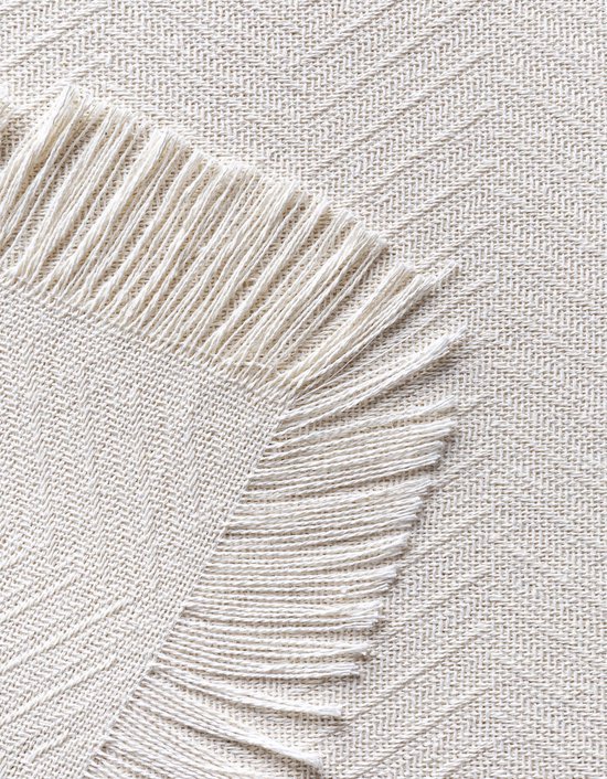 Unyqoos ® Veelzijdige Crèmekleurige Deken met Visgraatpatroon voor Bed en Bank, 125 x 180 cm Unyqoos ® Veelzijdige Crèmekleurige Deken met Visgraatpatroon voor Bed en Bank, 125 x 180 cm