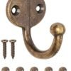 550x706-8.jpg Unyqoos® Set van vijf elegante wandhaken in antiek bronzen stijl voor diverse ruimtes