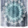 550x707-3.jpg Unyqoos® Elegant Douchegordijn met Mandala Motief en Schimmelbestendige Eigenschappen voor Badkamer
