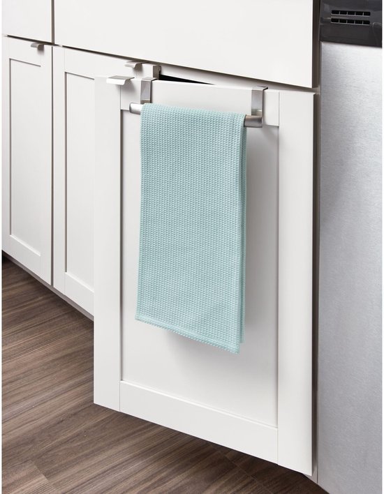 Unyqoos® Stijlvolle handdoekhouder voor eenvoudig ophangen zonder boren in keuken en badkamer
