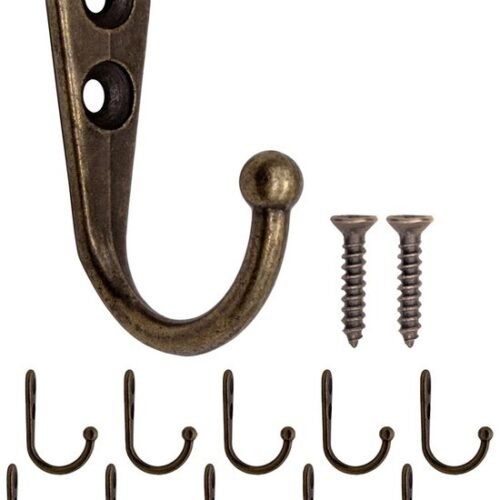 550x710-4.jpg Unyqoos® Set van 10 vintage wandhaken in antiek bronzen gietijzer voor elke ruimte