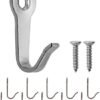 550x711-11.jpg Unyqoos® Set van tien zilverkleurige ijzeren haken voor diverse toepassingen