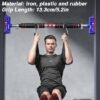 550x713-2.jpg Unyqoos® Zilverkleurige C-vormige handgreep voor veelzijdige krachttraining thuis en in de sportschool