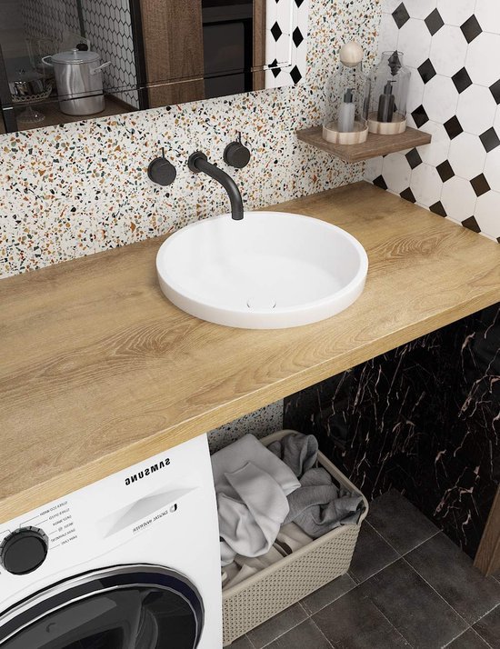 Unyqoos® Zelfklevende Meubelfolie in Vintage Houtlook voor Diverse Toepassingen