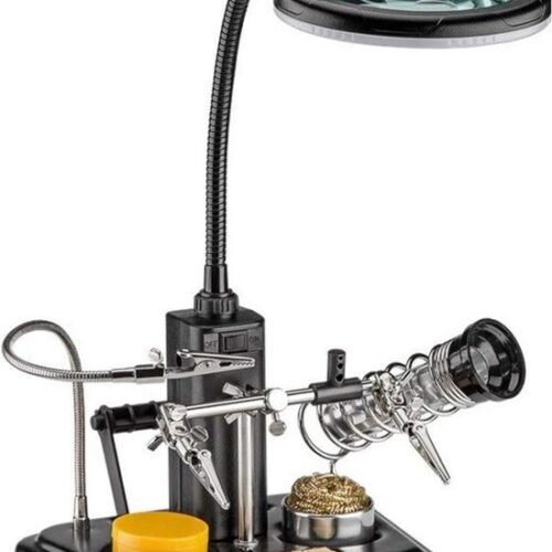 550x714.jpg Unyqoos® Soldeerhulp met Vergrootglas en LED-verlichting voor Precisiewerk