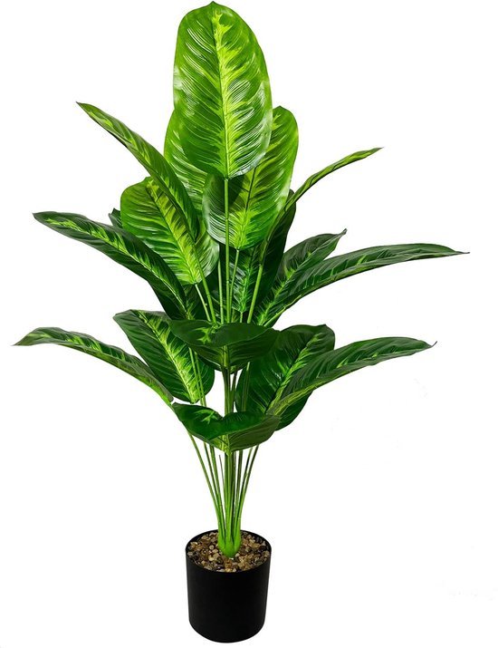 Unyqoos® Levensechte kunstareca palm in pot voor stijlvolle binnen- en buitendecoratie