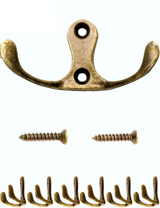 550x715-39.jpg Unyqoos® Set van zes vintage dubbele haken voor een nostalgische inrichting