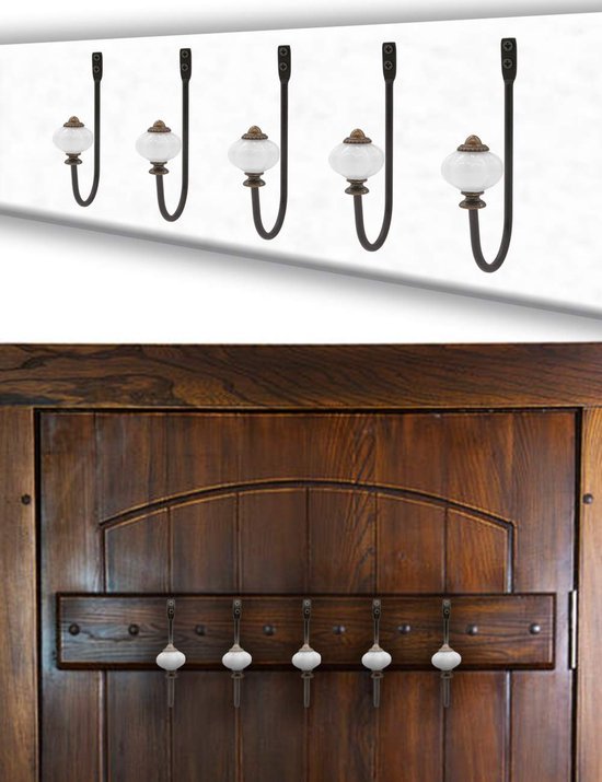 550x715-42.jpg Unyqoos® Set van 3 stijlvolle wandhaken met ontwerp voor diverse toepassingen