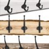 550x715-44.jpg Unyqoos® Set van drie stijlvolle zwarte ijzeren wandhaken voor veelzijdige organisatie