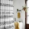 550x715-9.jpg Unyqoos® Stijlvolle boho douchegordijn set met geometrisch patroon en haken